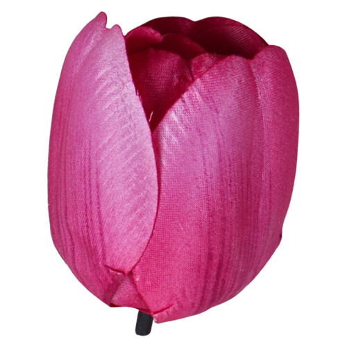 Flori artificiale de lalea, mătase, 6,3 cm, 1 bucată