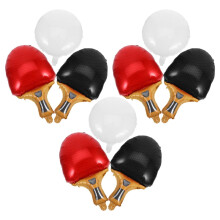 Table Tennis Balloons Assorted Colours Aluminium Foil 9 pcs