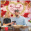 Valentine's Day Banner 71x45 in Polyester 4