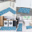 L-Shape Kitchen Rug Set 17x30 + 17x47 in 5