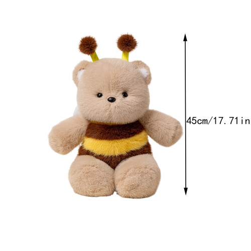 Blød og fluffy bamse i bikostume, 1 stk. 2