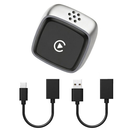 Nuovo Adattatore Carplay Wireless Carplay Box Cablato per Carplay/per Android Auto 2 In 1 Wireless per  per Android Plug N