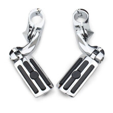 1.25" Adjustable Footpeg Short for Touring Road King Road Glide Electra Glide Street Glide Sportster Softail