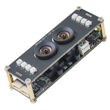 2MP 1080P Dubbele Cameramodule voor Gezichtsherkenning met 850nm IR-Licht voor Levendigheidsdetectie.