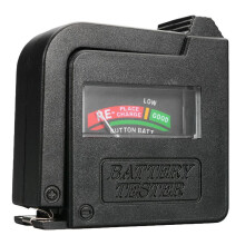 Battery Tester for AAA AA C D 9V, Small Battery Checker Tester for Household Batteries