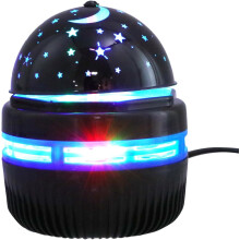 Mini Star Projector Lamp with 7-Color LED Light