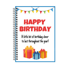 Greeting Card Album 12x12in Hard Cover 35 Pages