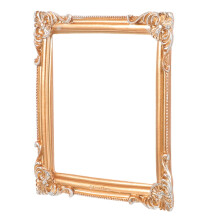 Vintage Resin Picture Frame Gold 11x11cm