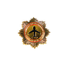 Captain Chest Badge Metal Airman Wing Pin Naval Senior Piloted Wing Piloted Badge Lapel Pin Aviation Wing Badge