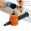 360 Degree Adjustable Double Headed Sheet Metal Nibbler Drill Attachment with Extra Punch 3
