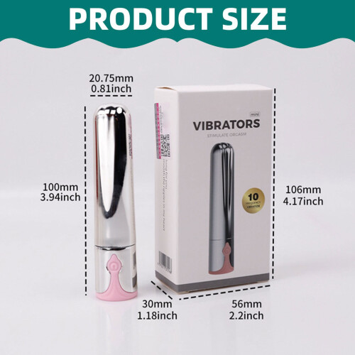 Bærbar, lydløs vibration til dybdegående rygmassage, 1 stk. 2