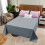 Soft Satin Bed Sheet 230 x 150 cm Polyester Single Piece 1
