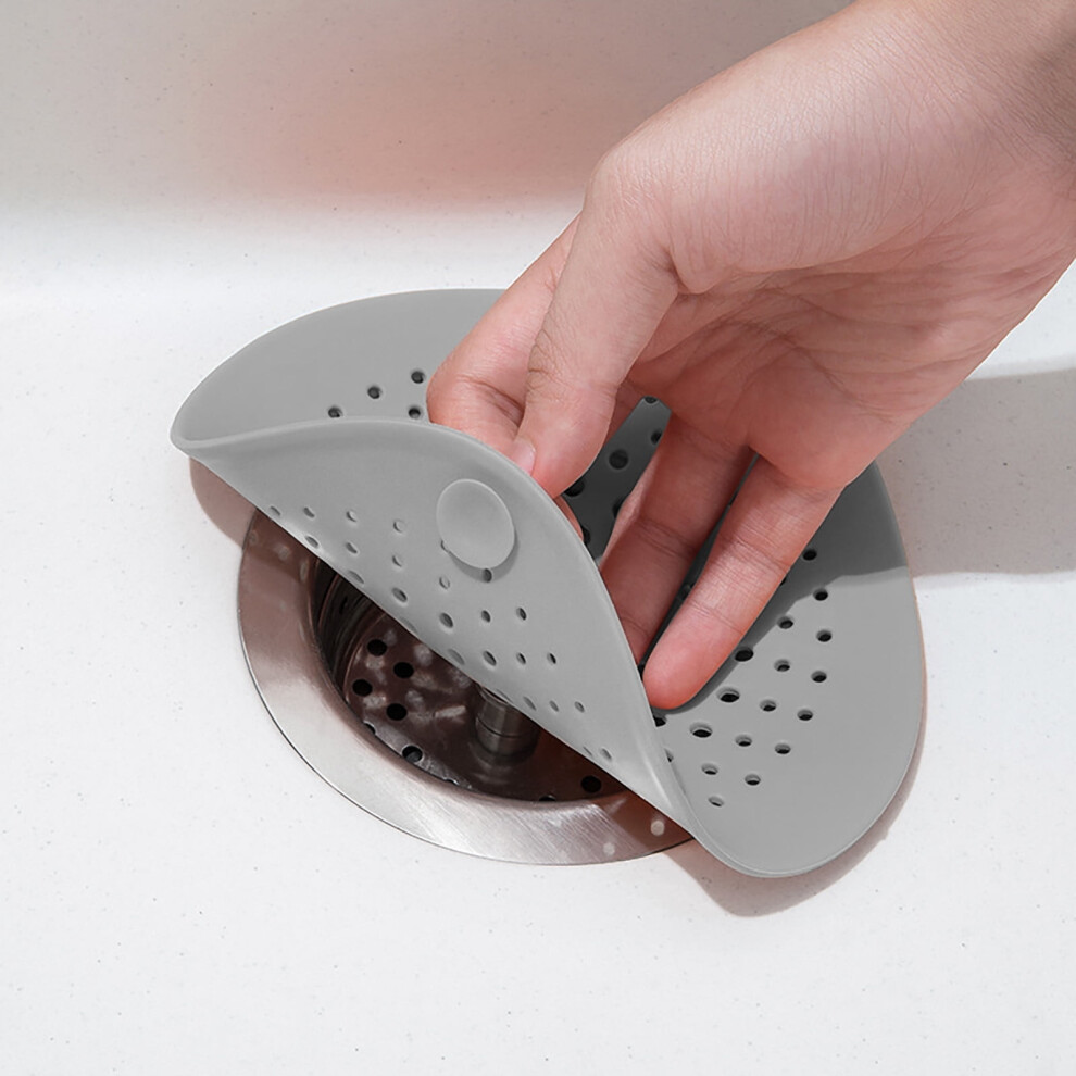 Clearance! Strainer Spoon,Shower Drains Cover Silicone Hair Stopper Filter Bathroom Drains Floor Sink Strainer 9426043154608
