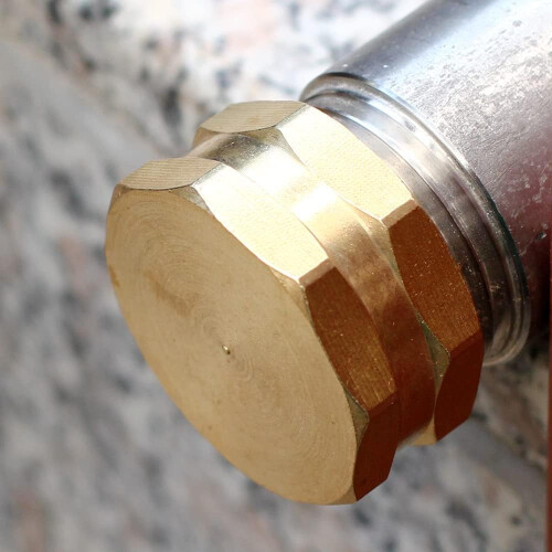 3/4" Brass Female Garden Hose End Caps 6 Pack 2