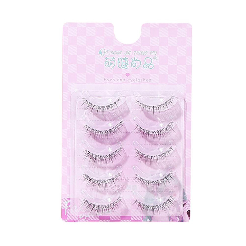 Korean Eyelashes Manga False Eyelashes -fine Eyelash Stalks Anime Lashes 1