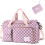 Borsa da viaggio pieghevole con scomparto per scarpe e scomparto per indumenti bagnati 1
