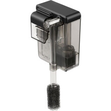 Filtro externo compacto para aquários de 5 galões (aproximadamente 19 litros), 42 GPH (aproximadamente 159 litros por hora).