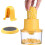 Corn Cob Stripper Multifunctional Tool with Corn Planer, Grater, and 500 mL Bowl 1