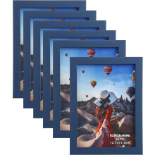 Navy Blue Wood Composite Picture Frame 8x10 6 Pack