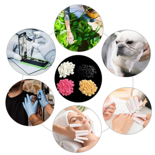 100 Pcs Finger Cots Disposable Latex Finger Protector Fingertips Protectors 2