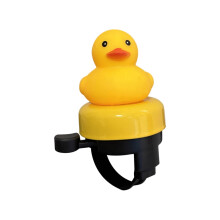 Kids Bike Bell with Cartoon Animal Doll Design – Loud, Clear Sound, Quick Install – Compatible with Kids' Bikes