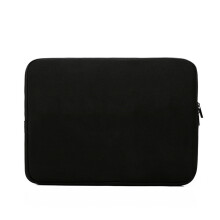 CCOCC Laptop Sleeve 15.6 Inch,Laptop Sleeve Crafted From Water-Resistant Neoprene,Black