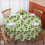 60 Inch Round Polyester Tablecloth 1
