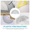 50Pcs Transparent Plastic Protractor 180 Degrees Measuring Tool for School Office Use 5