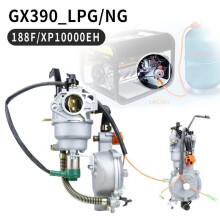 188F Vergaser Dual Fuel Automatik- oder Manueller Choke LPG/NG Umrüstsätze für Benzingenerator Hybrid 5kW Zubehör