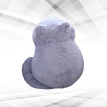 Graue Katze, Plüschtier, 18 cm, für Zuhause und Auto als Dekoration