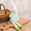 Easter Bunny Plush Decor Rabbit 17.3 inch Standing Sitting 5