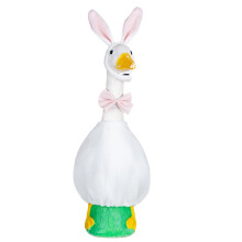 Påskegåsekostymesett til veranda eller plen med eggmønster