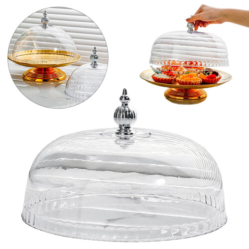 Clear PP Cake Dome Cover for Desserts & Cheese
