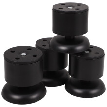 Stainless Steel Black Sofa Legs 4pcs
