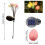 Solar LED Easter Egg Garden Lights with Stainless Steel 2