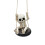White Skeleton-on-Tire Hanging Decor 2