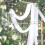 Sheer Voile Canopy Curtain Panel White 5