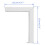 Projector Screen Wall Mounted Projector Screen Stand Projector Screen Mount L Brackets Adjustable 3