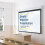 Projector Screen Wall Mounted Projector Screen Stand Projector Screen Mount L Brackets Adjustable 7