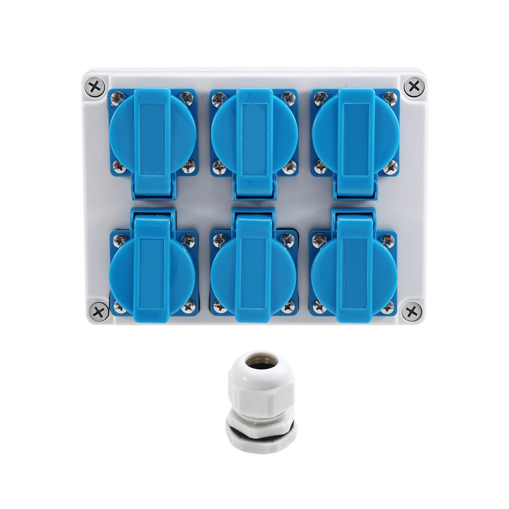 Outdoor Power Supply Construction Power Distributor 16A Power Socket Waterproof And Dustproof Eu Plug 6032784493642
