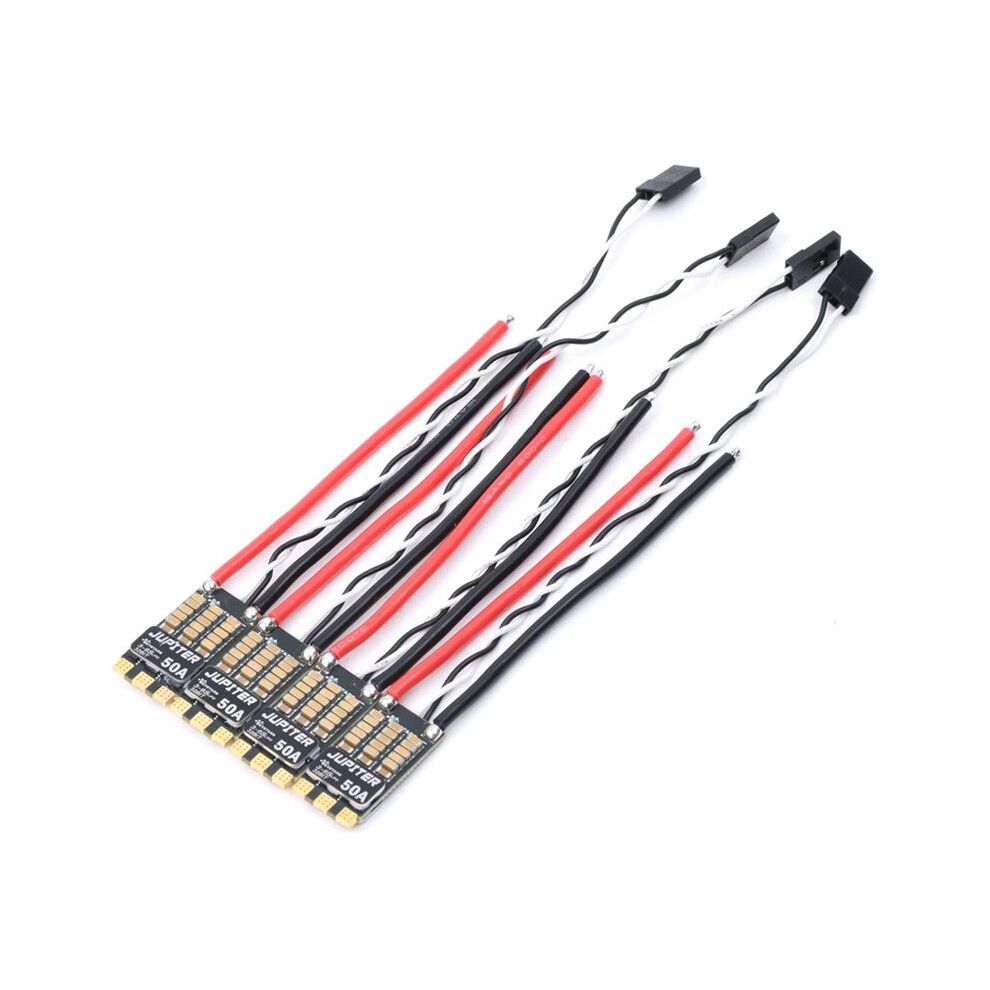 4Pcs 50A Am32 Esc Brushless Electronic Governor 3-6S 40V Mosfet For Rc Fpv Drone 6031233274535