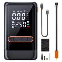 Compressore D'Aria Portatile, Gonfiatore per Pneumatici Wireless, Ricaricabile Tramite USB con Display A LED