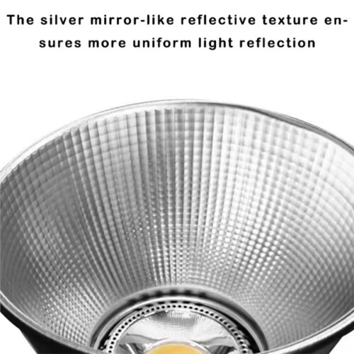 Fishscale Standard Hood Flash Mount 60-Degree Professional Reflector Diffuser Photography Metal Accessory 1