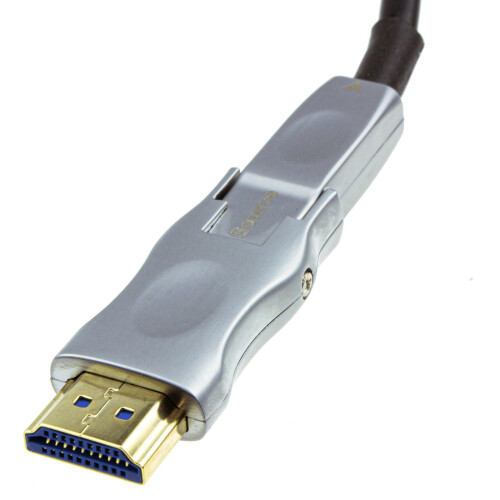 kenable Detachable Plug HDMI 2.0 Active Optical Cable AOC for Wall Installation 4K  40m 1
