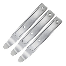 3 pcs Ergonomic Metal Pry Bar Set for Car Trim Removal, 17.8cm