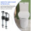 Kit Substituição Universal para Válvula Enchimento Vaso Sanitário com 2 Peças, Válvula Enchimento 2 Polegadas, Kit Reparo Ajustável para Vaso 6