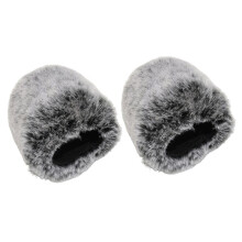 2Pcs Mic Furry Windscreen Cover Windscreen Microphone Filter for SM7B Replacement