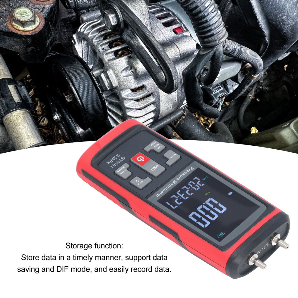 Digital Differential Pressure Manometer