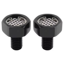 2Pcs Motorcycle Breather Bolts for Twin Touring Road King Sportster XL 883 1200 Dyna Low Rider