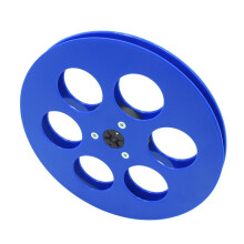 Gravador de Fita de Rolo A Rolo de 7 Polegadas com 6 Furos, Bobina Aberta Vazia para Gravador de Fita de Rolo A Rolo de 1/4 D